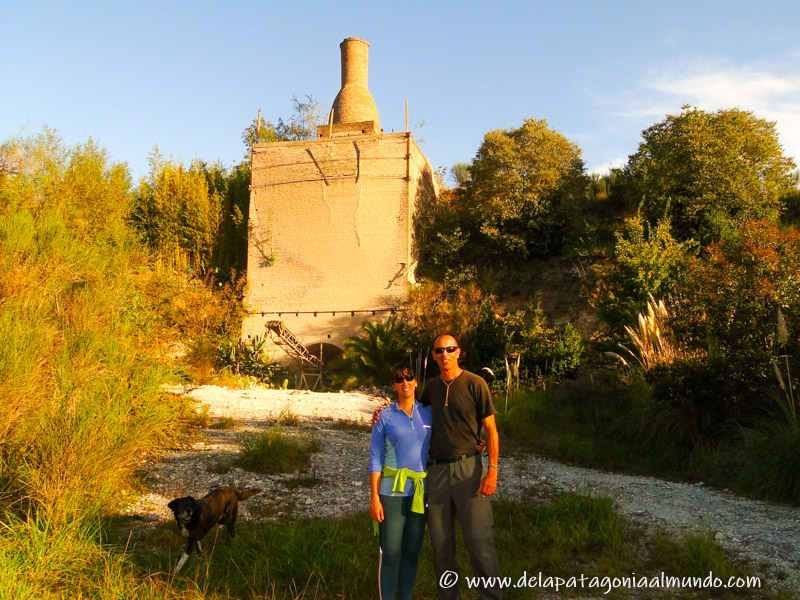 Parte trasera de la Calera 1888