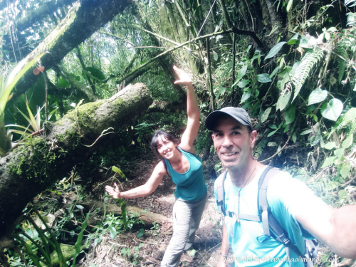 Paseando por los senderos de Baños, Ecuador