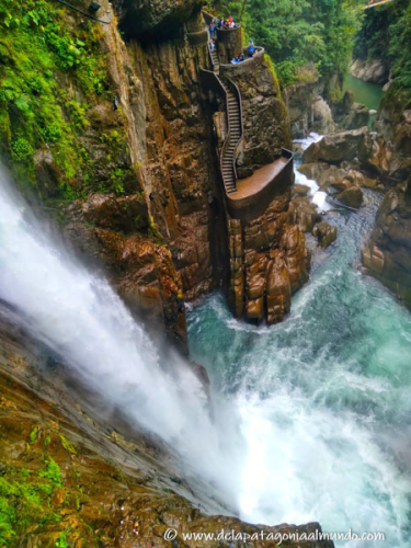 El Pailón del Diablo, Ecuador