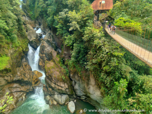 El Pailón del Diablo, Ecuador