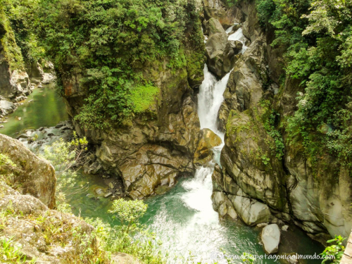 El Pailón del Diablo, Ecuador