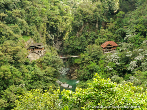 El Pailón del Diablo, Ecuador