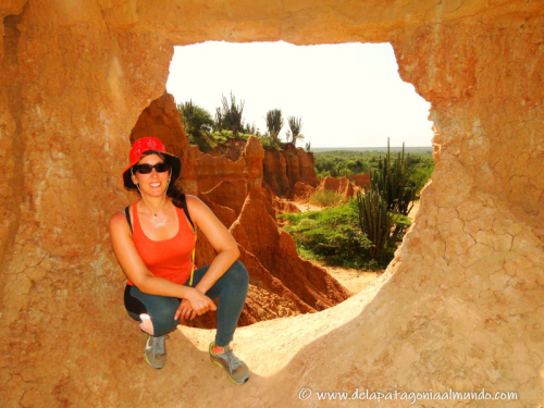 La ventana. Desierto de la Tatacoa, Colombia