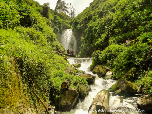 Cascada Peguche. Otavalo, Ecuador