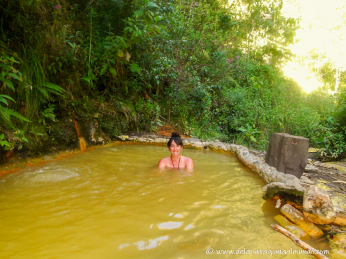 Termas naturales del Volcán Tungurahua, Ecuador