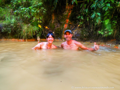 Termas naturales del Volcán Tungurahua, Ecuador