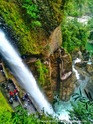 El Pailón del Diablo, Ecuador