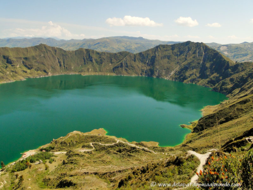 Laguna cratérica Quilotoa, Ecuador