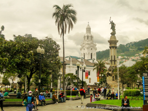 Plaza de la Independencia, Quito. Ecuador