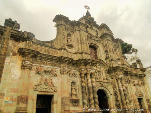 Iglesia de la Compañía de Jesús, Quito. Ecuador